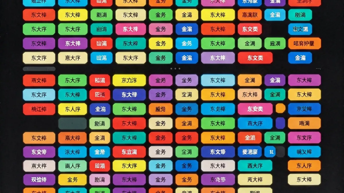 好色tv内容库分类标签页面截图，展示超过120个子分类标签的排列结构